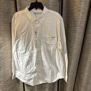 Calvin Klein Men's White Shirt